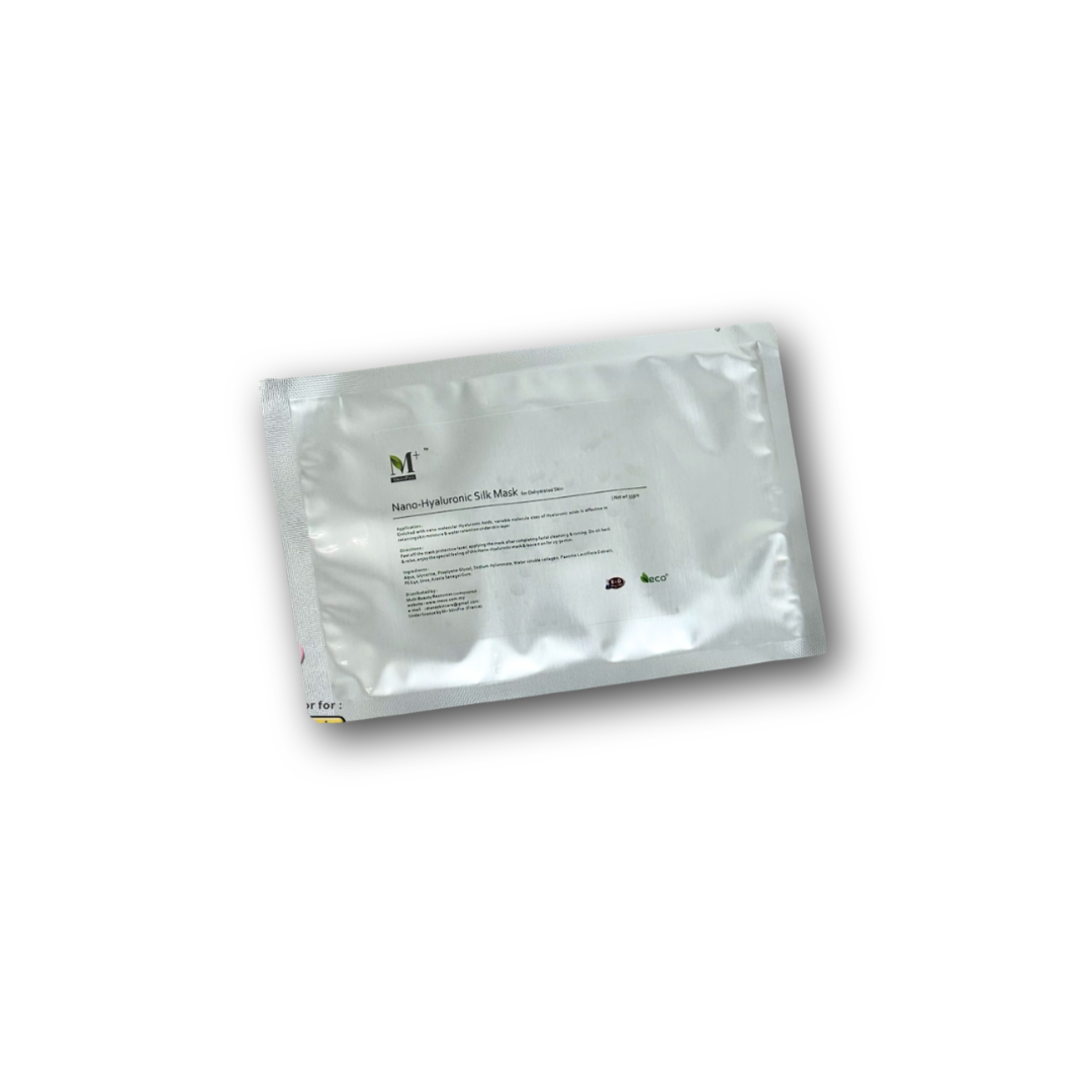 M+ Nano Hyaluronic Silk Masks (8pcs/box)