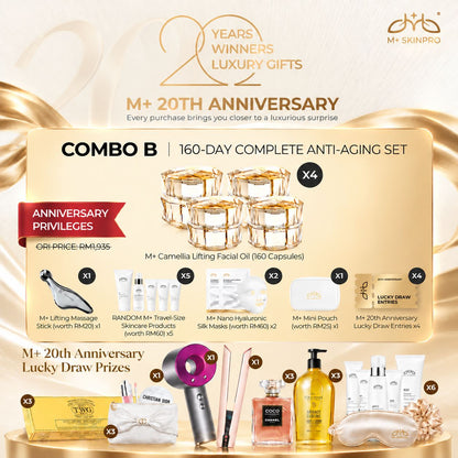 Bestseller -M+ Camellia Lifting Facial Oil 【M+ 20th Anniversary】