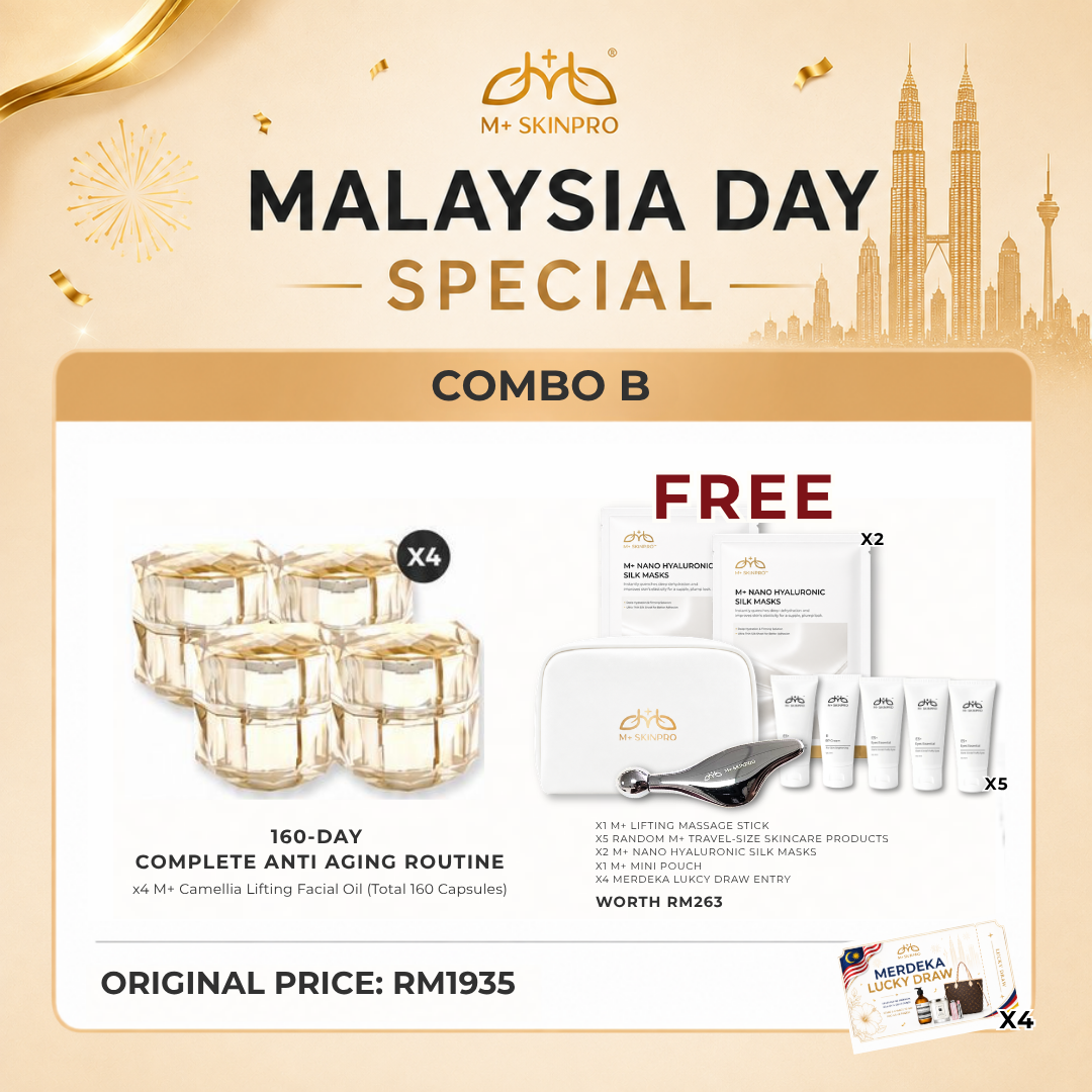 Bestseller -M+ Camellia Lifting Facial Oil 【Malaysia Day Special】